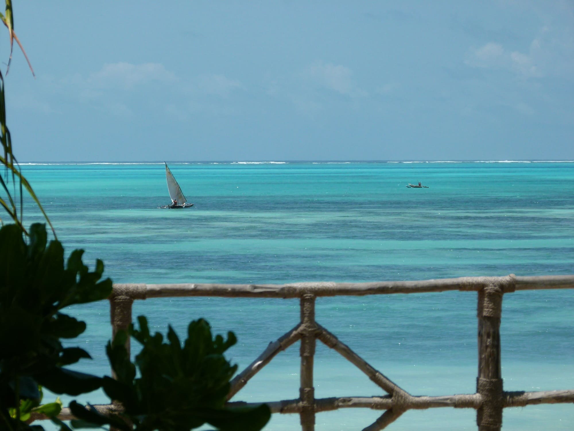 Blick auf den Indischen Ozean - Ostküste Sansibar