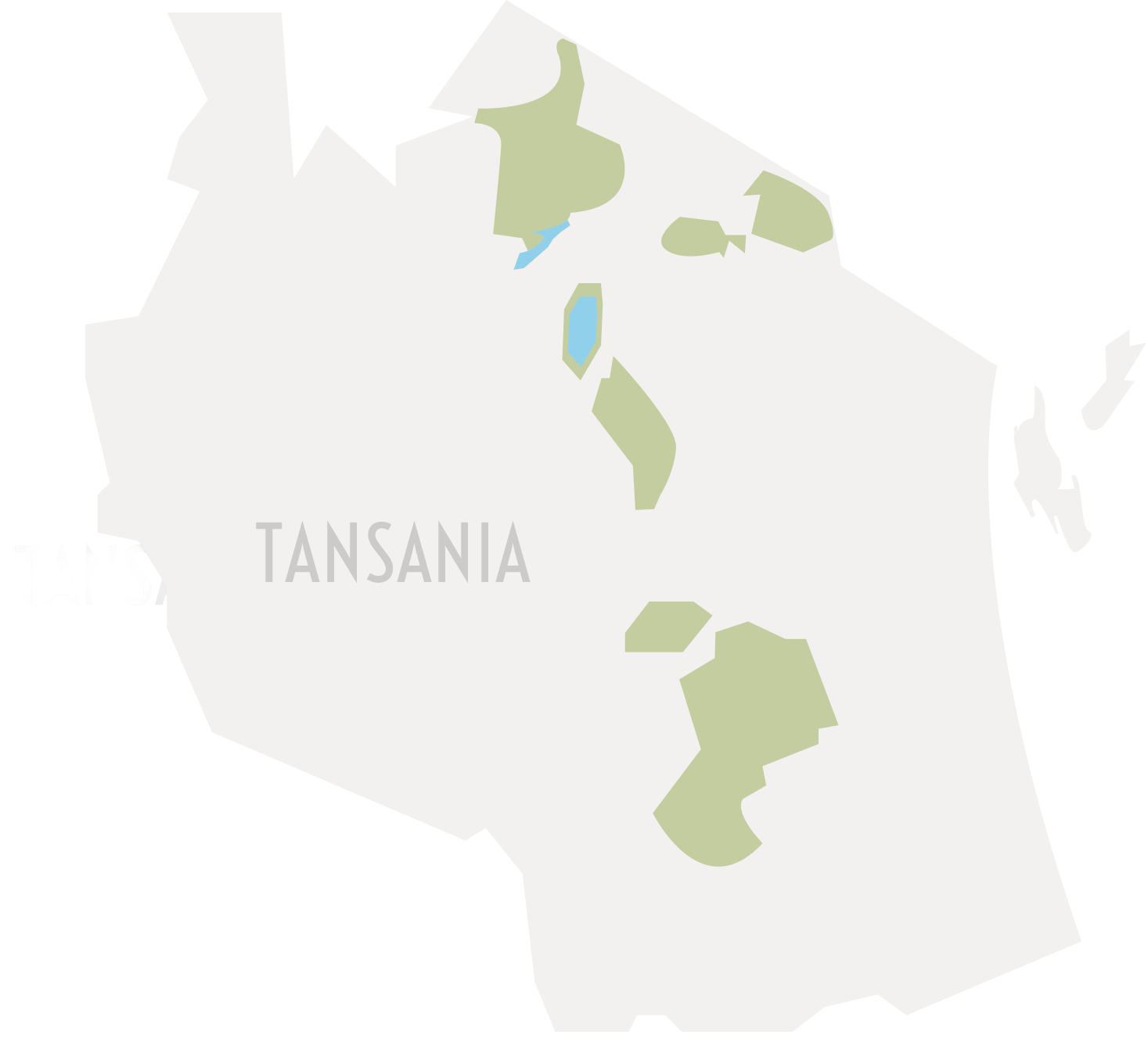 Tansania interaktive Karte