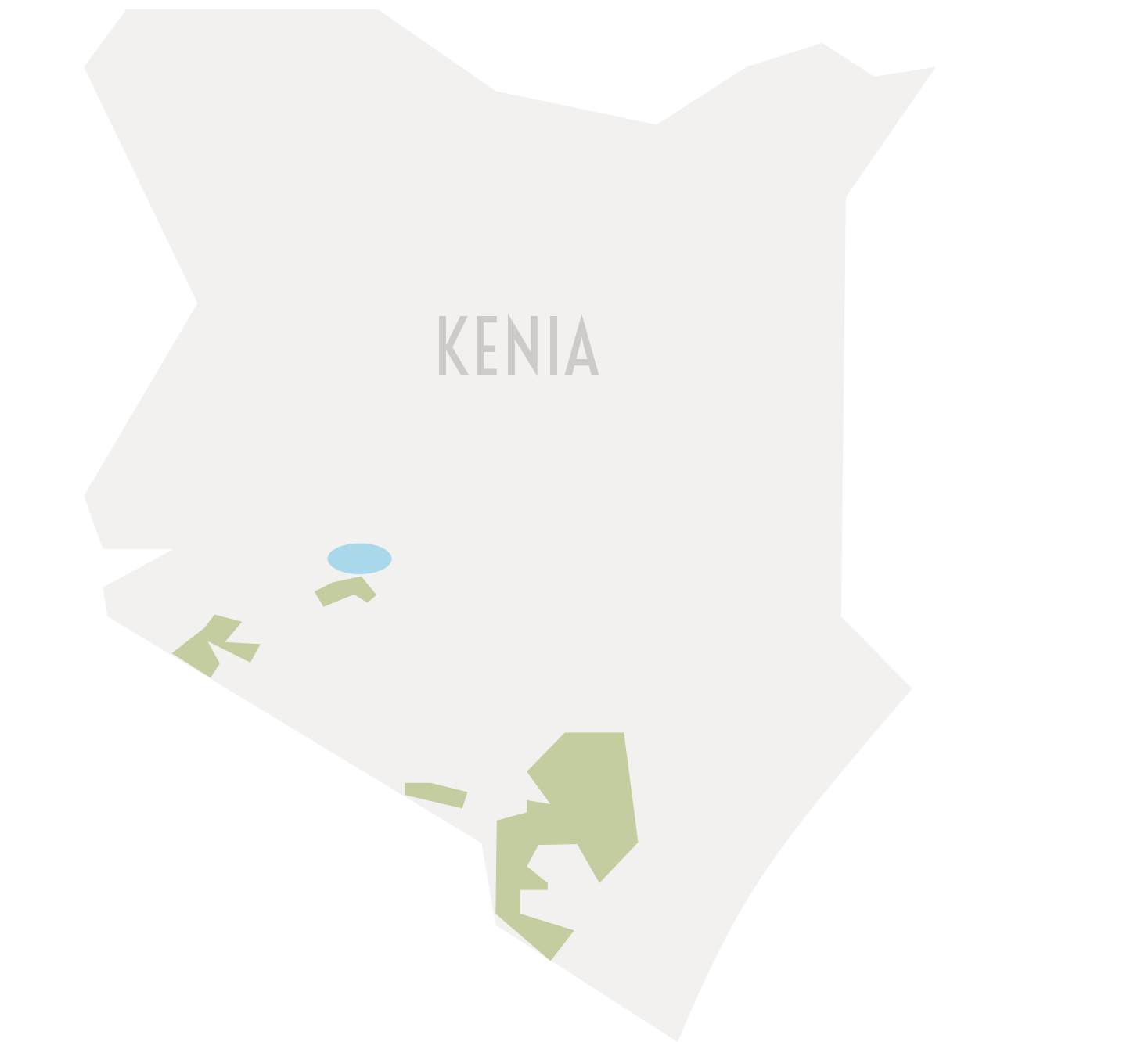 Kenia interaktive Karte